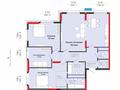 3-комнатная квартира · 120 м² · 18/22 этаж, Мангилик Ел 57 за 140 млн ₸ в Астане, Есильский р-н — фото 13