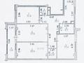 3-комнатная квартира · 90.5 м² · 2/8 этаж, Улы Дала 63 — ДЛЯ БОЛЬШОЙ СЕМЬИ!!!! за 56.5 млн ₸ в Астане, Есильский р-н — фото 2