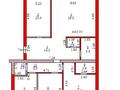 4-комнатная квартира · 148.2 м² · 4/5 этаж, мкр. Алтын орда, Локомотивная 7 — ЖК Фаворит, Алтын орда за 71 млн ₸ в Актобе