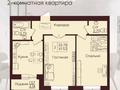 2-комнатная квартира · 63.5 м² · 6/6 этаж, мкр Юго-Восток, 137-й учетный квартал 787 за 23.5 млн ₸ в Караганде, Казыбек би р-н — фото 9