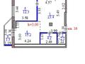 3-комнатная квартира · 85 м² · 7/24 этаж, Абая 10 за 49 млн ₸ в Астане, Сарыарка р-н