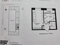 1-бөлмелі пәтер · 39.08 м² · 7/9 қабат, Жубан Молдагалиев 6г, бағасы: 24.5 млн ₸ в Астане, Нура р-н