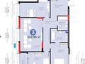 3-бөлмелі пәтер · 103 м² · 2/16 қабат, Толе би 54/1, бағасы: 83 млн ₸ в Астане, Нура р-н — фото 8