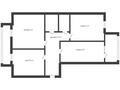 3-комнатная квартира, 98 м², 3/5 этаж, косшигулова за ~ 27.4 млн 〒 в Кокшетау — фото 4