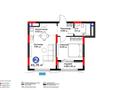 2-бөлмелі пәтер · 45.76 м² · 7/17 қабат, Кенесары 54, бағасы: 32 млн ₸ в Астане, р-н Байконур — фото 18
