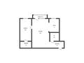 2-бөлмелі пәтер · 44.2 м² · 5/5 қабат, Абая, бағасы: 19 млн ₸ в Костанайской обл. — фото 14