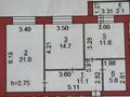 2-бөлмелі пәтер, 66.1 м², 3/6 қабат, Урожайная 18В, бағасы: 28.9 млн 〒 в Костанае — фото 4