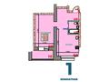 1-бөлмелі пәтер · 48.26 м², Курганская 2, бағасы: ~ 20.8 млн ₸ в Костанае — фото 3