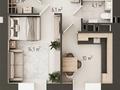 1-комнатная квартира · 40.1 м² · 3/6 этаж, Микрорайон Береке 69 за 15.2 млн ₸ в Костанае — фото 2