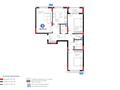 3-бөлмелі пәтер · 91.23 м² · 2/8 қабат, Сагадат Нурмагамбетов 17, бағасы: 56 млн ₸ в Астане, Сарайшык р-н
