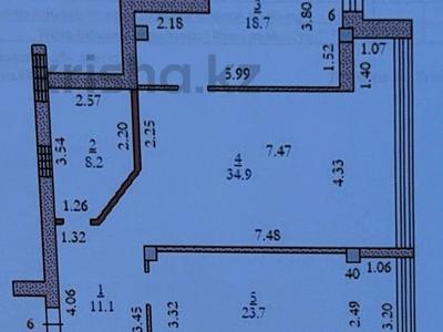 2-бөлмелі пәтер · 97 м² · 2/5 қабат, Абилкайыр хана — ЖК Сазда, бағасы: 34 млн ₸ в Актобе