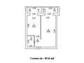 1-бөлмелі пәтер · 57.6 м², Жумагалиев 127, бағасы: ~ 21.9 млн ₸ в Уральске — фото 3