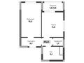 1-бөлмелі пәтер · 41.5 м², Н. Тлендиева 52, бағасы: ~ 14.5 млн ₸ в Астане, Сарыарка р-н — фото 3