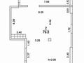 3-бөлмелі пәтер · 102 м² · 11/18 қабат, Абая 160 — Просторная квартира свободной планировки без отделки в современном ЖК у метро Сайран, бағасы: 63 млн ₸ в Алматы, Бостандыкский р-н — фото 8