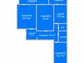 3-бөлмелі пәтер · 106 м² · 1/9 қабат, Алтынсарина 34, бағасы: 53 млн ₸ в Костанае — фото 2