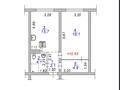 1-бөлмелі пәтер · 46 м² · 8/9 қабат, мкр Кайрат 153/59 — Бухтарминская, бағасы: 31 млн ₸ в Алматы, Турксибский р-н — фото 16