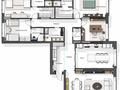 5-комнатная квартира · 195 м² · 3 этаж, Бухар жырау 26 за 355 млн ₸ в Астане, Есильский р-н — фото 29