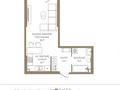 1-бөлмелі пәтер · 35.7 м² · 1/9 қабат, Каныша Сатпаева — БЕЗ КОМИССИИ!!!, бағасы: ~ 25.6 млн ₸ в Алматы, Бостандыкский р-н — фото 2