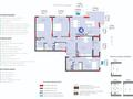 4-бөлмелі пәтер · 145 м² · 8/9 қабат, Е-899 САМАЯ ШИКАРНАЯ КВАРТИРА 3, бағасы: ~ 129.8 млн ₸ в Астане, Нура р-н — фото 3