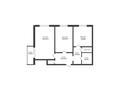 2-комнатная квартира, 52.1 м², 9/9 этаж, Назарбаева 137/1 за 17.8 млн 〒 в Костанае — фото 15