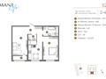 2-бөлмелі пәтер · 52.9 м², Мангилик Ел 74, бағасы: ~ 28.6 млн ₸ в Астане