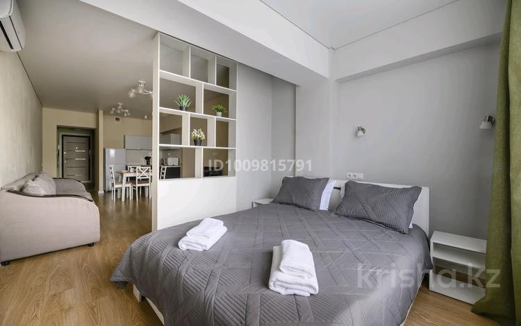1-бөлмелі пәтер · 40 м² · 4/12 қабат, Тулебаева 49/1 — Гоголя, бағасы: 25 000 ₸ в Алматы, Медеуский р-н — фото 2