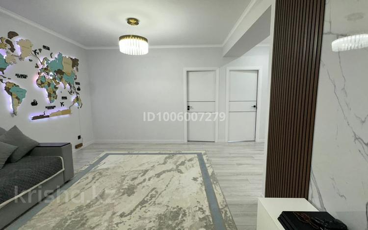 3-комнатная квартира · 84 м² · 2/9 этаж, Алтын ауыл 14А — Мкр Алтын ауыл за 41 млн 〒 в Каскелене — фото 2