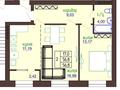 2-комнатная квартира · 56.8 м² · 3 этаж, Каирбекова 420Б за 20.4 млн ₸ в Костанае