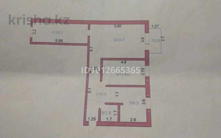 3-комнатная квартира · 70 м², Спортивная 6 за 18 млн ₸ в  — фото 2