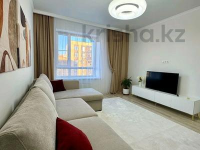 3-бөлмелі пәтер · 80 м² · 8/9 қабат, Кайыма Мухамедханова 6 — ХАН ШАТЫР. ДОСТУПНО В ИПОТЕКУ., бағасы: 59.5 млн 〒 в Астане, Есильский р-н