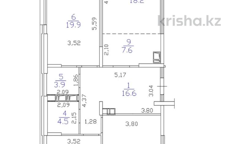 4-комнатная квартира · 110 м² · 8/12 этаж, Минина 14А — ⭐ЛУЧШЕЕ ПРЕДЛОЖЕНИЕ⭐ за 154 млн ₸ в Алматы, Бостандыкский р-н — фото 14