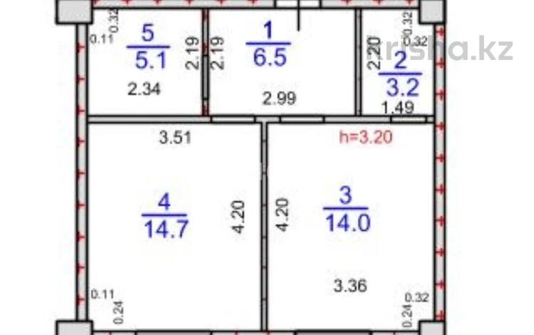 1-бөлмелі пәтер · 43.5 м² · 3/9 қабат, 14-й мкр 86 — 14, бағасы: 20 млн ₸ в Актау — фото 2