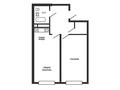 2-комнатная квартира · 53.55 м², пос. Гульдала за ~ 23.8 млн 〒 — фото 3