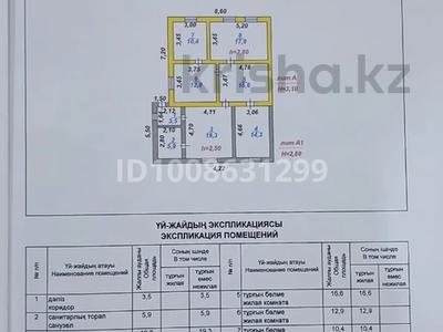 Часть дома · 5 комнат · 100.8 м² · 4.89 сот., Ермекова 49/1 — Комбинатский за 18 млн ₸ в Жезказгане