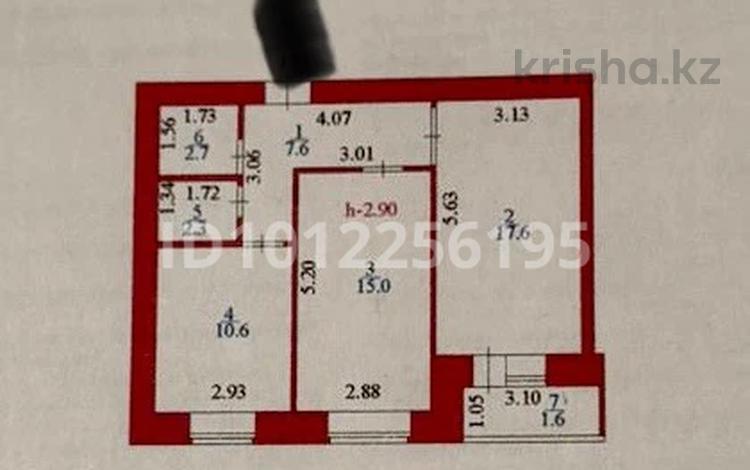 2-комнатная квартира · 58 м² · 6/9 этаж, ул. Умай Ана 14 за 31.5 млн ₸ в Астане, Нура р-н — фото 2