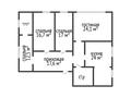 4-комнатная квартира · 213 м² · 1/2 этаж, Лермонтова 18 за 57 млн ₸ в Костанае — фото 8