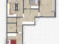 3-бөлмелі пәтер · 76 м² · 8/9 қабат, А-102 11/3, бағасы: 38.5 млн ₸ в Астане, Сарайшык р-н — фото 29