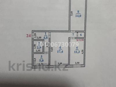 3-бөлмелі пәтер · 58 м² · 1 қабат, Молдагулова 12 — Республики, бағасы: 24 млн ₸ в Шымкенте, Енбекшинский р-н