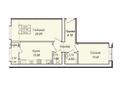 2-комнатная квартира · 59.24 м² · 2/5 этаж, мкр Уркер, Коргалжинское шоссе 104 — Рядом с заправкой Синойл за 19.3 млн ₸ в Астане, Нура р-н