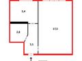 1-комнатная квартира · 29.9 м² · 5/5 этаж, 6-й 25 за 5 млн ₸ в Темиртау — фото 2
