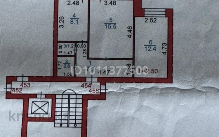 2-комнатная квартира · 49.8 м² · 3/9 этаж, мкр Юго-Восток, Проспект Республики 4 за 18.5 млн ₸ в Караганде, Казыбек би р-н — фото 2