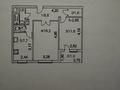 2-комнатная квартира, 51.4 м², 6/6 этаж, Строителей за 12.5 млн 〒 в Кокшетау