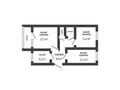 3-бөлмелі пәтер · 63.9 м² · 2/6 қабат, Курганская, бағасы: 24.5 млн ₸ в Костанае — фото 2