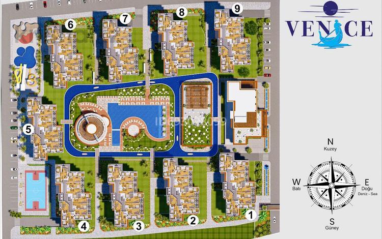 2-комнатная квартира, 67 м², 2/10 этаж, ЖК Венеция за 68 млн 〒 в Искеле — фото 2