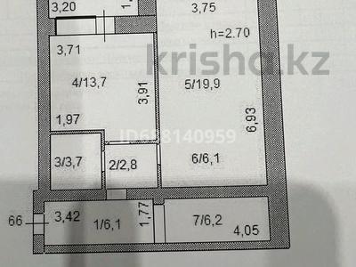 2-комнатная квартира, 60.3 м², 3/5 этаж, Абулкасымова 115 за 18 млн 〒 в Кокшетау