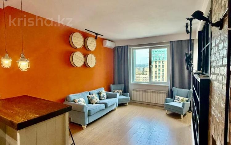 2-комнатная квартира · 45.6 м² · 8/10 этаж, Гагарина за 53 млн ₸ в Алматы, Бостандыкский р-н — фото 2