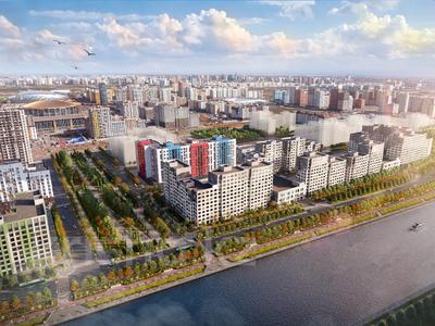 3-бөлмелі пәтер · 80.83 м² · 3/7 қабат, Казыбек би 23 — за наличный расчет есть скидка, бағасы: ~ 50.8 млн ₸ в Астане, Нура р-н