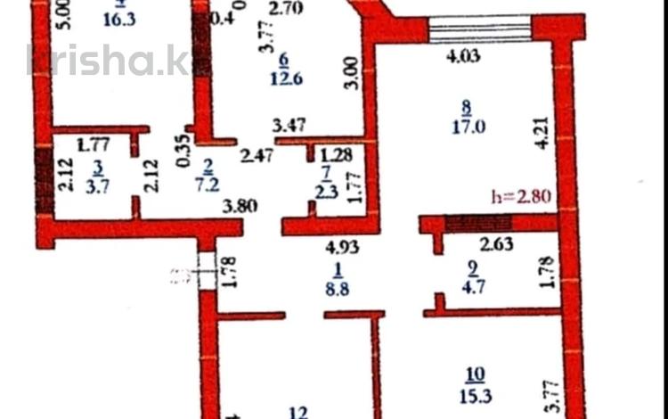 4-комнатная квартира · 110 м² · 5/5 этаж, мкр. Алтын орда за 33.5 млн ₸ в Актобе — фото 2