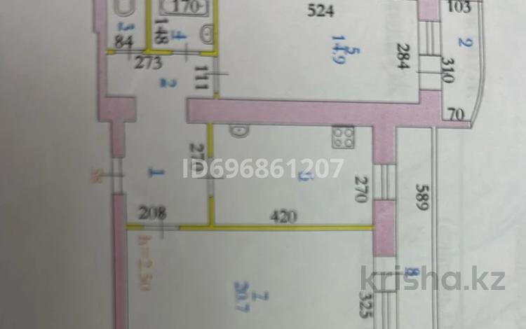 2-бөлмелі пәтер · 63 м² · 10/10 қабат, мкр Шанхай, Пожарского 36/3 — Рядом школа 40, остановка, Анвар, бағасы: 13 млн ₸ в Актобе — фото 2