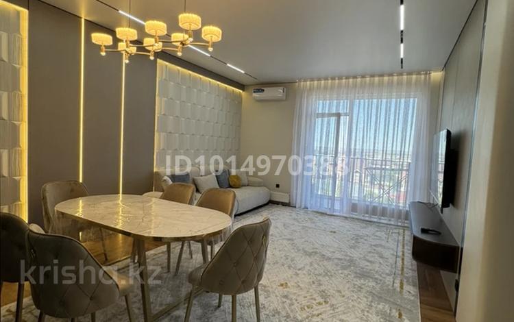 4-бөлмелі пәтер · 107.9 м² · 8/16 қабат, Тараз ш/а, Рыскулова 33/2, бағасы: 95 млн ₸ в Шымкенте, Аль-Фарабийский р-н — фото 2